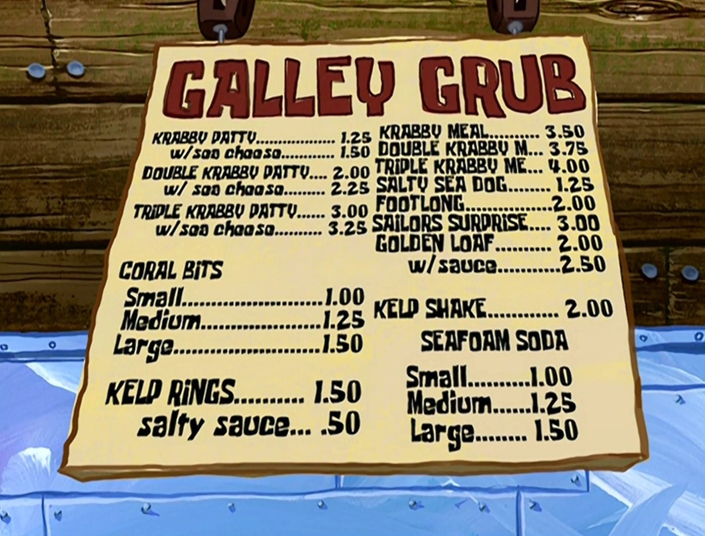 galley grub